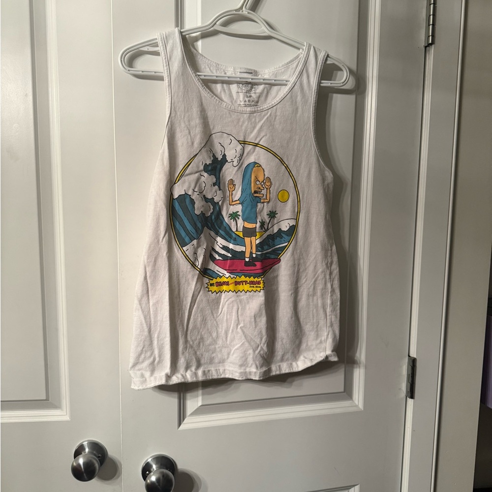 Beavis and Butthead Graphic Tank Top